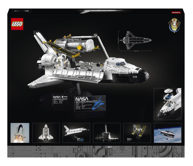 LEGO Icons 10283 Wahadłowiec Discovery NASA - 1021959 - zdjęcie 10